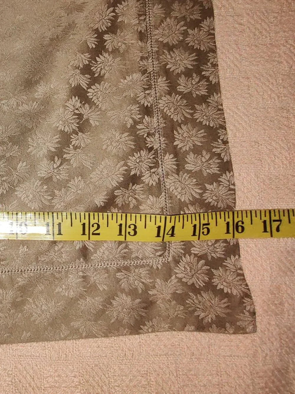 SFERRA TWO GRETA EGYPTIAN COTTON BOUDOIR SHAMS HEMSTITCH 16x20 TRUFFLE ITALY